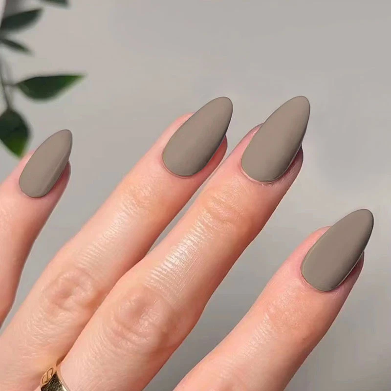 Matte Color Press On Nails