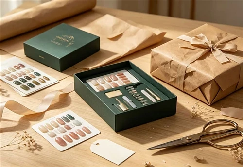 Christmas Press-On Nail Manufacturing Processes Advance To Create High-Qualit...